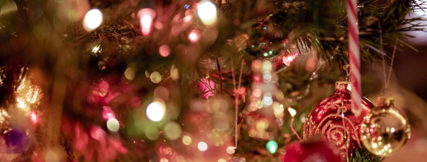 Closeup image of a Christmas tree. Discover how you can effectively manage your emotions during the holiday season with the help of Borderline Personality Disorder in Las Vegas, NV.