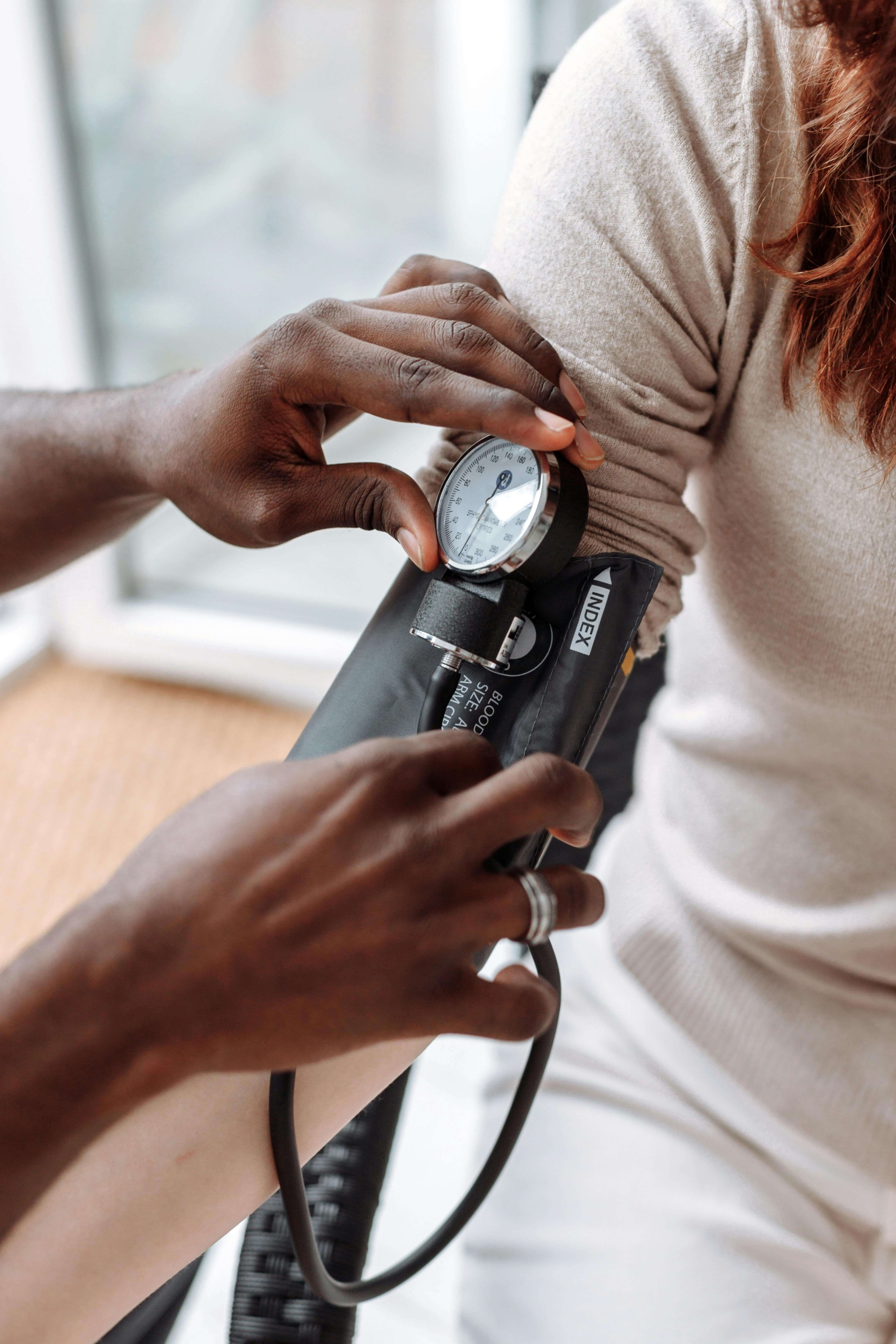 A person’s blood pressure is checked during a wellness visit. DBT skills encourage attending to physical health as part of emotional regulation. A DBT therapist in Las Vegas can teach PLEASE skills that connect body awareness with improved mental stability.