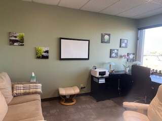 A wall inside Integrative Path Therapy’s office in Torrance, CA. Can’t make it to in-person therapy? Find out how an online DBT therapist in Torrance, CA, can help guide your path to healing in a secure, virtual setting.